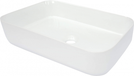 Chiuvete baie - Lavoar pe blat alb 50 cm, dreptunghiular, Deante Hiacynt New