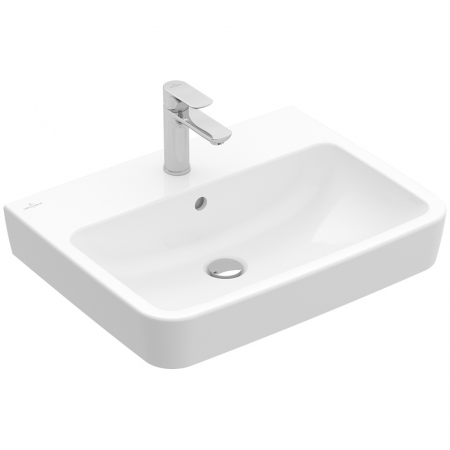 Chiuvete baie - Lavoar baie suspendat alb 60 cm, dreptunghiular, Villeroy & Boch O.Novo
