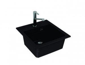 Chiuveta bucatarie compozit negru carbon Alveus Atrox 20 [1]