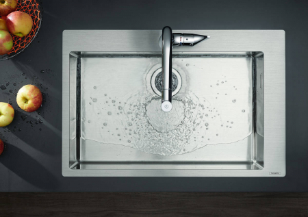 Chiuveta bucatarie inox crom lucios Hansgrohe 43302800 [1]