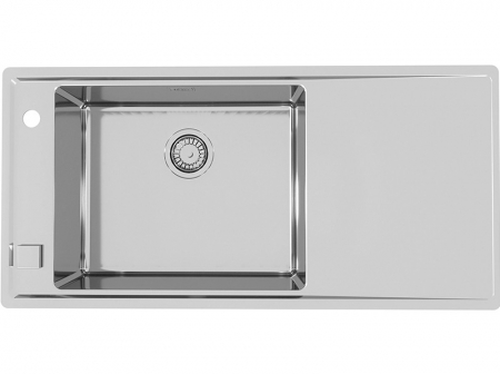 Bucatarie - Chiuveta bucatarie inox cu picurator, cuva stanga Alveus Stricto 30