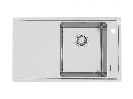 Bucatarie - Chiuveta bucatarie inox cu picurator, cuva dreapta Alveus Stricto 10