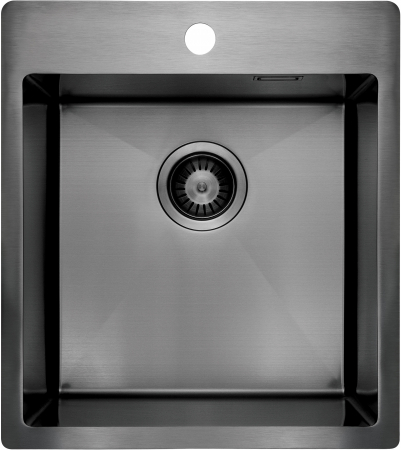 Chiuvete bucatarie inox - Chiuveta bucatarie inox Deante Olfato, 45x50 cm, titan șlefuit