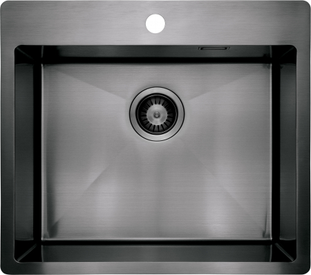 Chiuvete bucatarie inox - Chiuveta bucatarie inox Deante Olfato, 55x50 cm, titan șlefuit