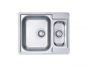 Chiuvete bucatarie inox - Chiuveta bucatarie inox satin doua cuve Alveus Line 50