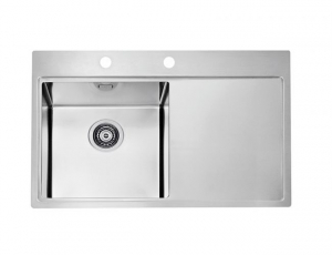 Bucatarie - Chiuveta bucatarie inox satinat, cuva stanga, Alveus Pure 40