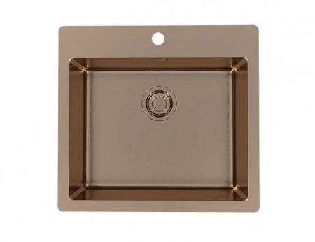 Bucatarie - Chiuveta bucatarie inox culoare cupru Alveus Pure 70