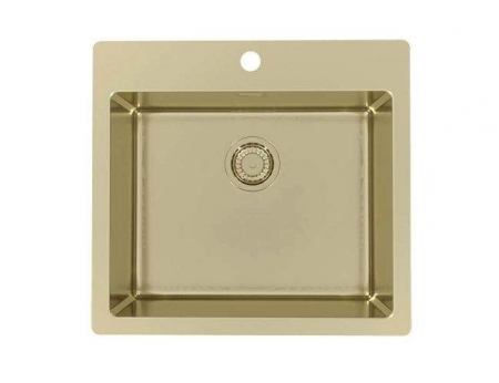 Bucatarie - Chiuveta bucatarie inox culoare auriu Alveus Pure 70