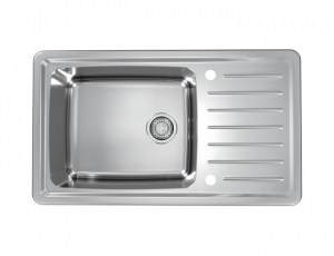 Bucatarie - Chiuveta bucatarie inox satinat cu picurator, Alveus Galeo 30