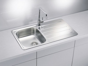 Chiuveta bucatarie inox leinen, cu picurator, reversibila, Alveus Line 20 [1]
