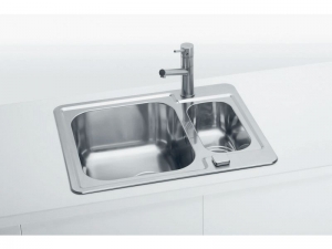 Chiuveta bucatarie inox satinat, Alveus Line Maxim 50 [1]