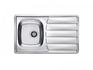 Chiuvete bucatarie inox - Chiuveta bucatarie inox satin, reversibila, Alveus Zoom 30