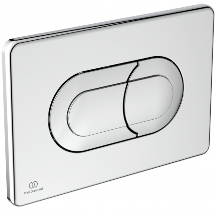 Clapete de actionare - Clapeta actionare pneumatica rezervor wc crom lucios Ideal Standard Solea P1