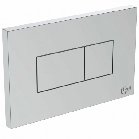 Clapete de actionare - Clapeta actionare pneumatica rezervor wc crom lucios Ideal Standard Solea P2