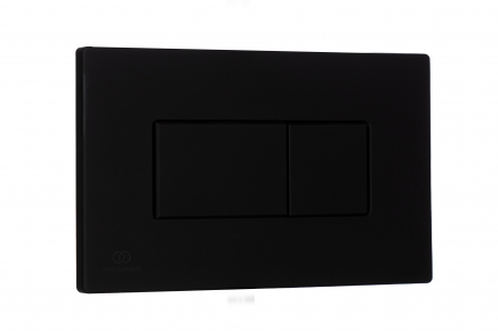 Clapete de actionare - Clapeta actionare pneumatica rezervor wc negru mat Ideal Standard Solea P2