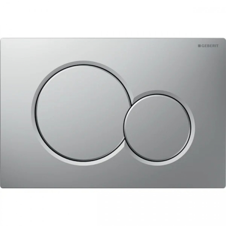 Clapete de actionare - Clapeta actionare rezervor wc crom mat Geberit Sigma01