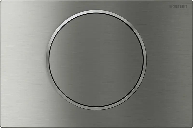 Baie - Clapeta actionare rezervor wc, otel inox periat/lucios, spalare start-stop, Geberit Sigma10