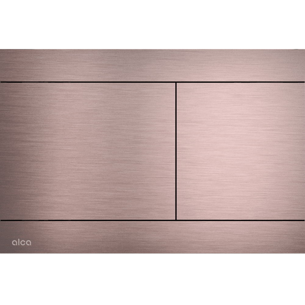 Clapete de actionare - Clapeta actionare rezervor wc, otel inoxidabil red gold mat periat Alcadrain FUN-RG-B