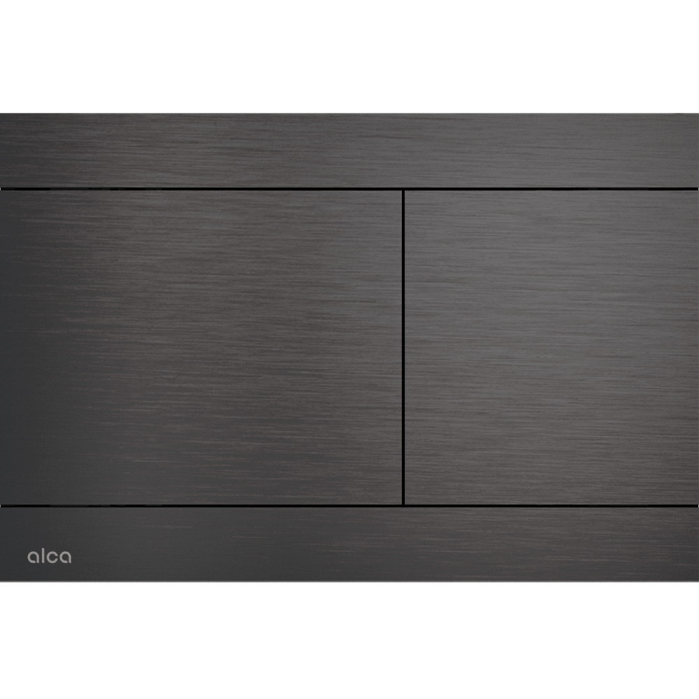 Clapete de actionare - Clapeta actionare rezervor wc, otel inoxidabil gun metal mat periat Alcadrain FUN-GM-B