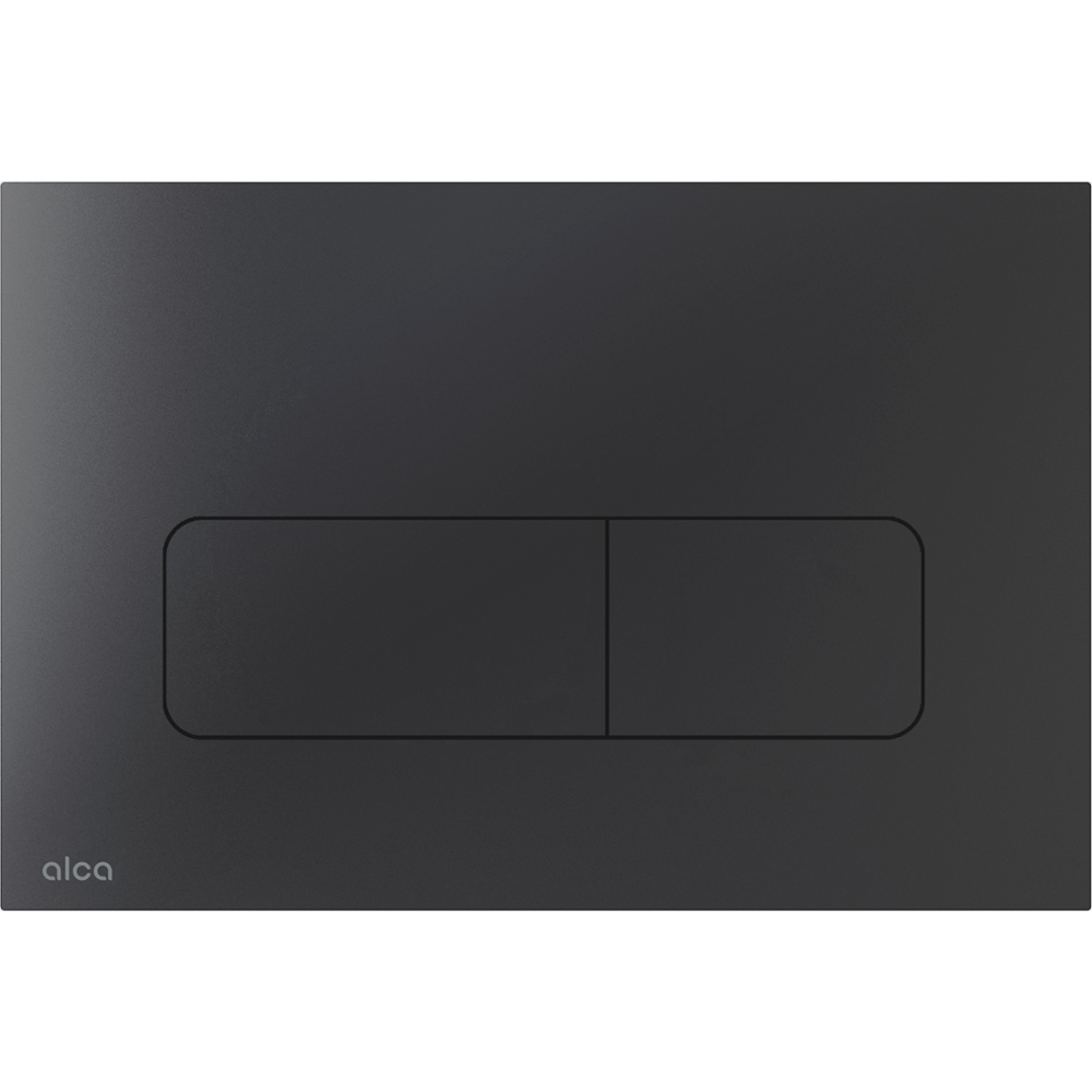 Clapete de actionare - Clapeta actionare rezervor wc, otel inoxidabil negru mat Alcadrain MOON-BLACK