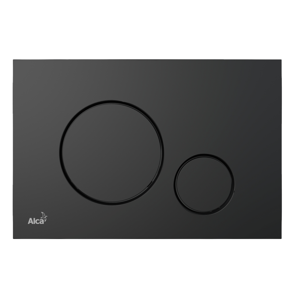 Clapete de actionare - Clapeta actionare wc negru mat Alcaplast 678
