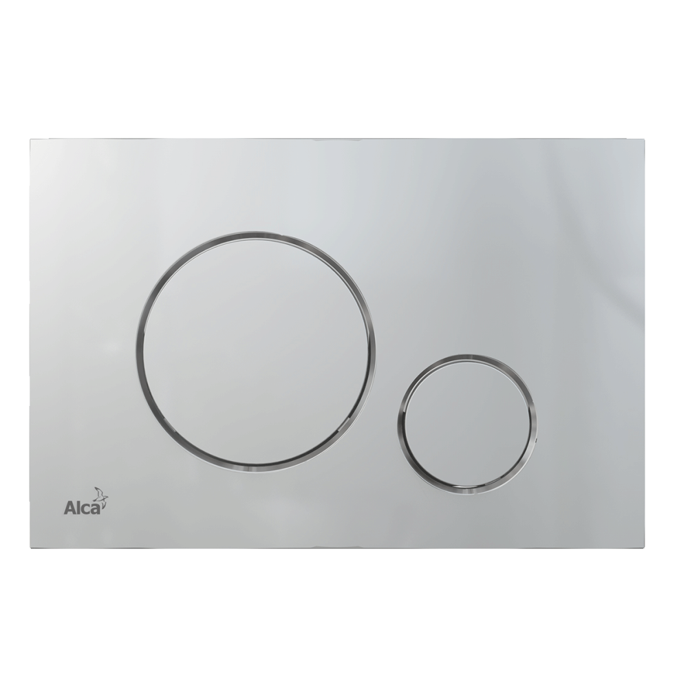 Clapeta actionare wc crom mat Alcaplast 672