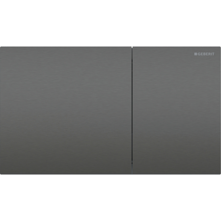 Clapete de actionare - Clapeta de actionare easy to clean, crom negru periat, Geberit Sigma70