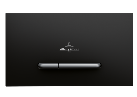 Clapete de actionare - Clapeta de actionare dual-flush, negra, Villeroy & Boch ViConnect