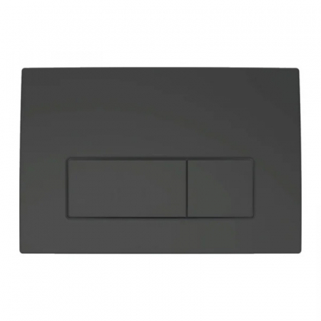Clapete de actionare - Clapeta de actionare dubla rezervor wc neagru mat, Geberit, Delta 51