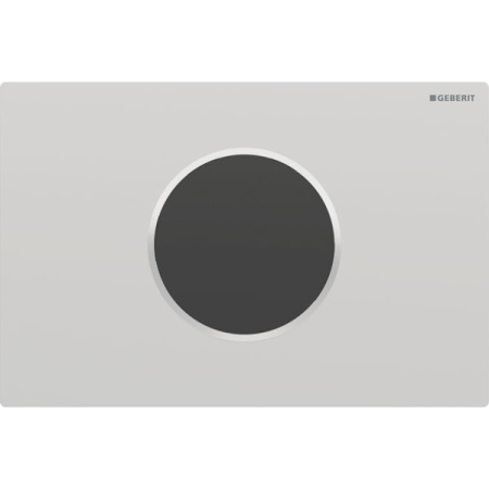 Clapete de actionare - Clapeta de actionare pentru rezervor, automata / fara atingere, crom cu inel de design crom lucios, Geberit Sigma10