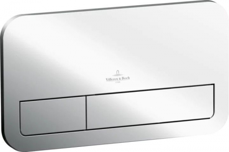 Baie - Clapetă de acționare spălare dubla, crom connect Villeroy & Boch