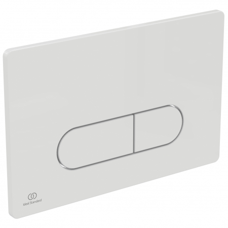 Clapete de actionare - Clapeta actionare rezervor wc alb lucios Ideal Standard Prosys Oleas SmartFlush M1