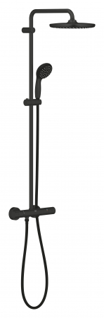 Coloana dus Grohe Vitalio Start cu termostat, negru mat 266772430 [1]