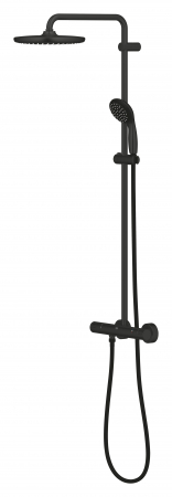 Coloana dus Grohe Vitalio Start cu termostat, negru mat 266772430 [2]