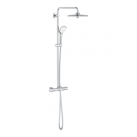 Sisteme de dus - Coloana de dus crom cu baterie termostatata Grohe Euphoria System 260