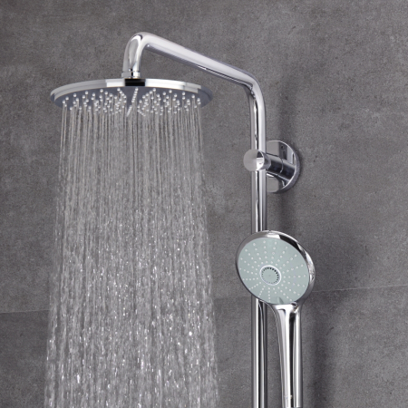 Coloana de dus crom cu baterie termostatata Grohe Euphoria System 260 [3]