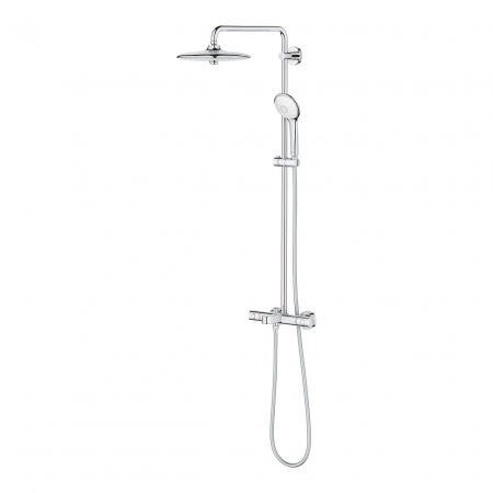 Coloana de dus crom cu baterie termostatata Grohe Euphoria System 260 [1]