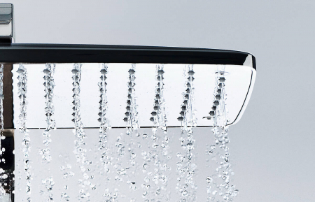 Coloana de dus crom lucios cu baterie termostatata Hansgrohe Raindance E 27112000 [1]
