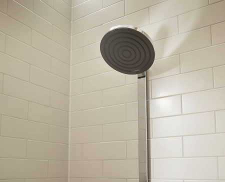 Coloana de dus crom lucios Pulsify S 2jet cu baterie termostatata Hansgrohe ShowerTablet Select 400 [2]