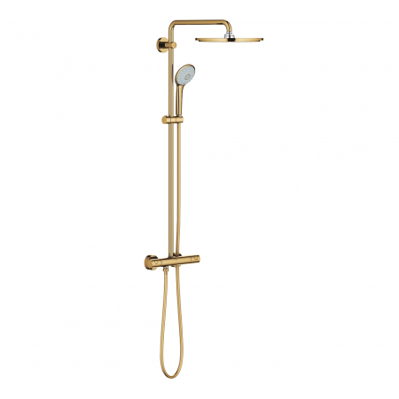 Coloane de dus - Coloana de dus cu baterie termostatata Grohe Euphoria System 310 auriu lucios Cool Sunrise