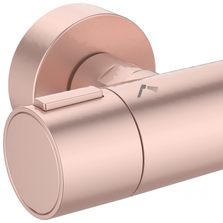 Coloana de dus cu baterie termostatata Ideal Standard Alu+ rose mat [4]