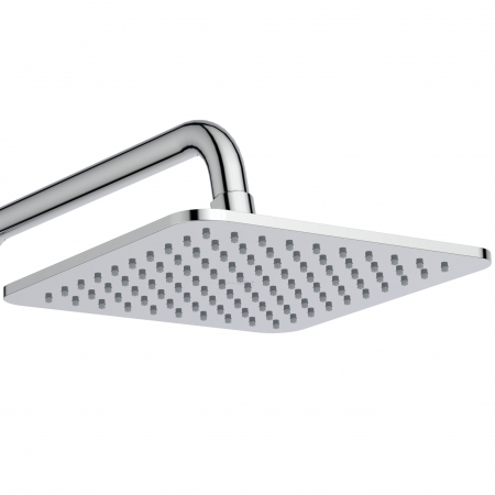 Coloana de dus cu baterie termostatata Ideal Standard Ceratherm T100 crom lucios, palarie patrata [5]