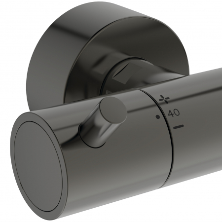 Coloana de dus cu baterie termostatata Ideal Standard Ceratherm T125 gri magnetic mat [5]