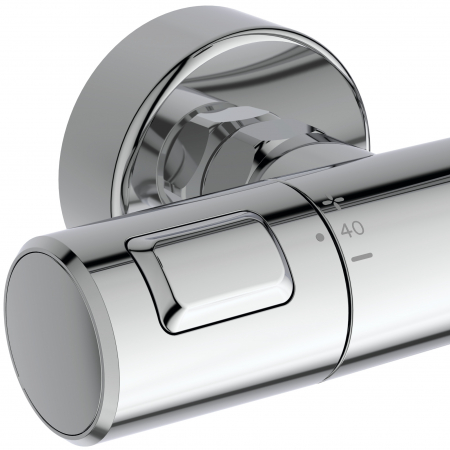 Coloana de dus cu baterie termostatata Ideal Standard Ceratherm T25+ crom lucios [3]