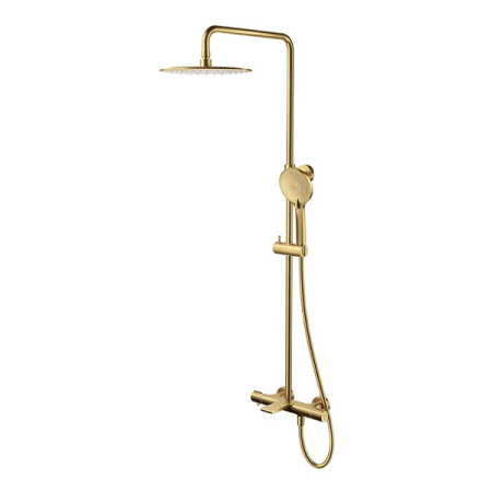 Coloane de dus - Coloana de dus cu termostat, auriu periat, Cersanit Virgo