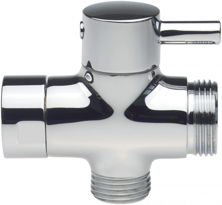 Comutator de dus, pentru coloane de dus, 2 functii, crom Deante [2]