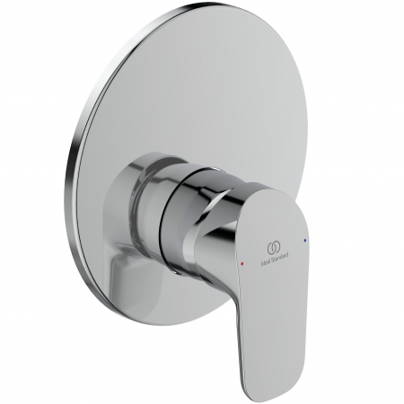 Baterii dus - Baterie dus incastrata Ideal Standard Ceraflex crom lucios, corp incastrat inclus