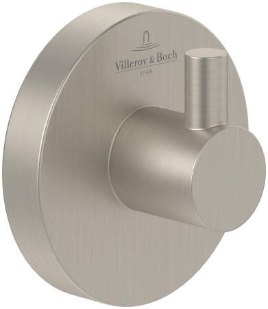 Cuiere si suport prosoape - Cuier baie 54x32x54mm, nichel periat, Villeroy & Boch Elements - Tender