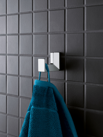 Cuier baie Grohe Selection Cube crom lucios [1]