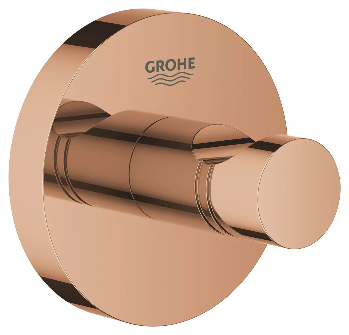 Cuiere si suport prosoape - Cuier halat baie cupru lucios Grohe Essentials